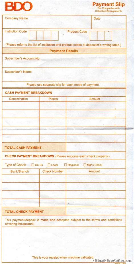 bdo payslip|BDO Pay .
